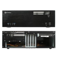 SILVERSTONE Kućište SST-GD04B USB 3.0 Grandia, HTPC, microATX, crno