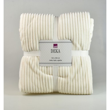 STIL Deka Rib, 150x200 cm, bež