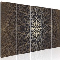 Slika Brown Mandala 225x90