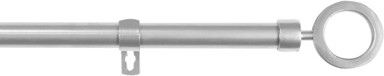 NIKCORP Kovana teleskopska karniša 120–210 cm, Ø 16–19 mm, siva