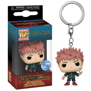 FUNKO POP! Privjesak Pocket POP, Jujutsu Kaisen Itadori w/ Sukuna Mouth