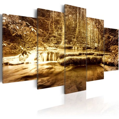 Slika The bosom of nature Waterfall 200x100