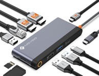 NOVOO Dual HDMI priključna stanica