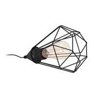 Stolna lampa Tarbes, 3xE27, metal/crna