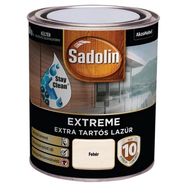 SADOLIN Lazura za drvo EXTREME, dugotrajna zaštitna lazura, 0,7 l, bijela