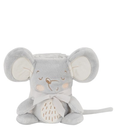 KIKKA BOO 3D dekica/igračka Sretni miš