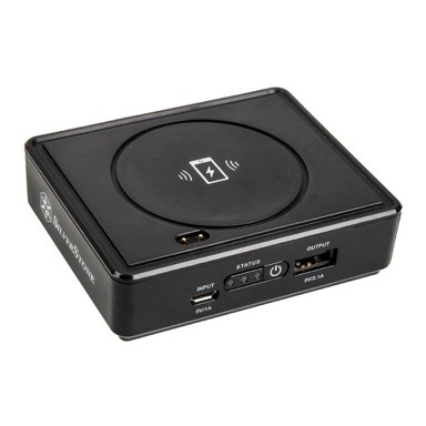 SILVERSTONE Bežični Punjač, Qi, SST-QIB052, crni