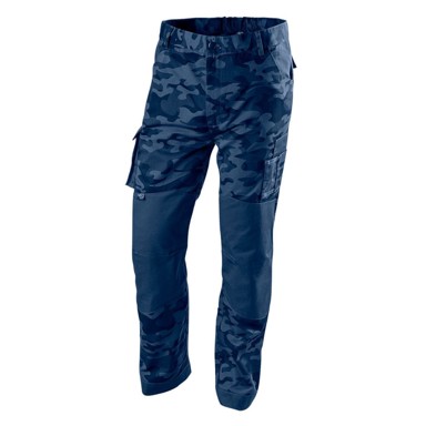 NEO TOOLS Camo Navy radne hlače, veličina L
