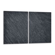 TMK Staklena zaštita za štednjak ili ploču za kuhanje iz dva dijela 40x52, škriljevac