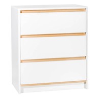 SATLER Komoda za previjanje Julija, bijela/drvo