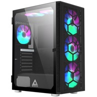 MONTECH Kućište X3 Glass, mid tower, tempered glass, ATX, crno