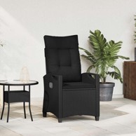 Vrtne stolice s jastučićima 2 kom, poliratan, bež