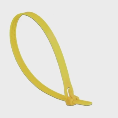 DELOCK Kabelske vezice, višekratne, 300×7,6 mm, žute, pakiranje 100, 18761