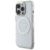 GUESS Futrola IML Metal Circle, za iPhone 16 Pro, MagSafe, Classic Logo