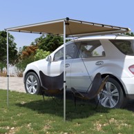 Tenda za kamp-prikolicu i karavan, 2 x 2 x 2,15 m, bež