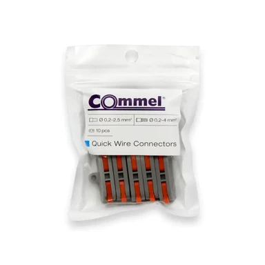 COMMEL 365-471 vago klema 1-1,0,2-4 mm2 10kom