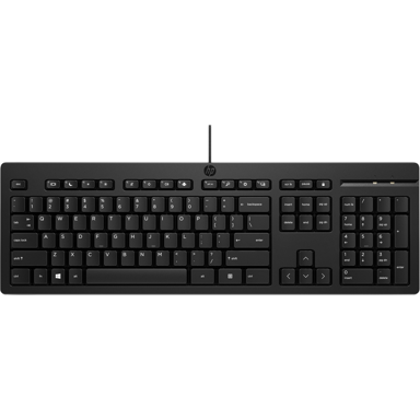 HP Tipkovnica 125 G2, USB, crna