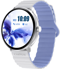 CANYON Pametni sat Jacky Bluetooth 200 mAh, bijelo/plavi (CNS-SW69WB)