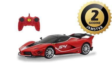 JAMARA Auto na daljinsko upravljanje Ferrari FXX K Evo, crveni, 1:24