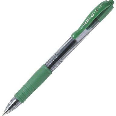 PILOT Roler gel grip 0,7mm G2 BL-G2-7-G zeleni