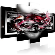 Slika Carmine ribbon 100x50