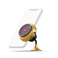 MISURA Držač za mobilni telefon s vakuumskom čašicom i bežičnim punjenjem MA05QC3.0, zlatni