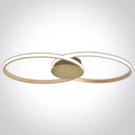 Stropna svjetiljka DM63154C/CH/W, LED 40 W, WW, IP20, 230 V, dimabilna, champagne