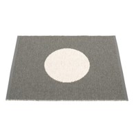 PAPPELINA Unutarnji i vanjski tepih Vera Charcoal 70x90 cm, tamno sivi