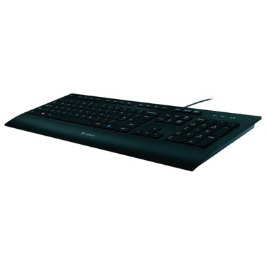 LOGITECH Tipkovnica K280, USB, crna
