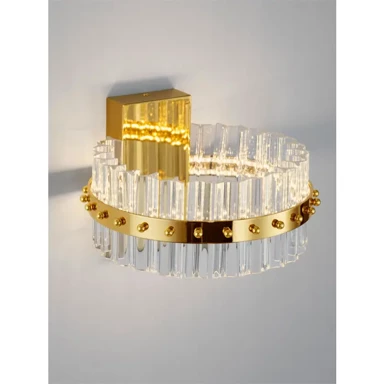 KEZO Zidna LED svjetiljka NL9019737, 19W, IP20, 3500K, zlatna