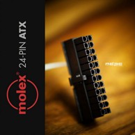 MDPC-X ATX konektor 24-pin CO-ATX-M, crna