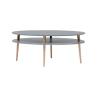 RAGABA Stolić za kavu OVO tamnosivi