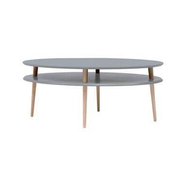 RAGABA Stolić za kavu OVO tamnosivi