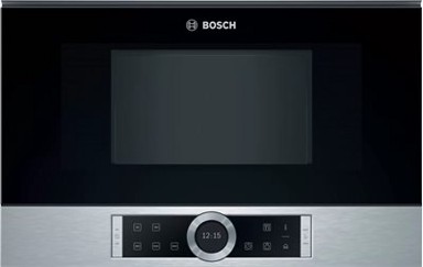 BOSCH Ugradbena Mikrovalna pećnica BFL634GS1, 21 l, 900 W, inox