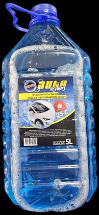 Zimska tekućina za stakla, 5 L
