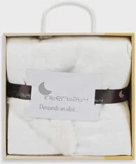 INTERBABY Dvostrana dekica Stars Light, bež