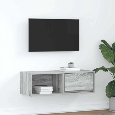 TV ormarić, boja hrasta sonoma, 80 x 31 x 25,5 cm, konstruirano drvo