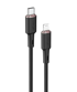 ACEFAST MFi kabel USB-C – Lightning, 30 W, 3 A, 1,2 m, crni