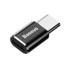 BASEUS Adapter Micro USB na USB Type-C, crni