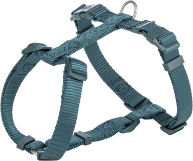 TRIXIE Oprsnica za pse H Premium L 60-87 cm/25 mm petrol