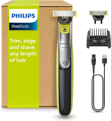 PHILIPS električni brijač i trimer OneBlade 360 Face s 2 oštrice