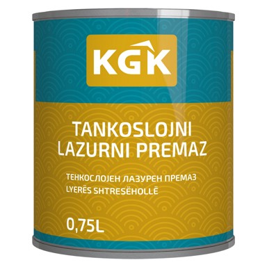 KGK lazura za drvo hrast 0,75 l