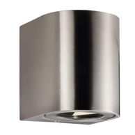 Zidna svjetiljka Canto 2, LED, IP44, inox