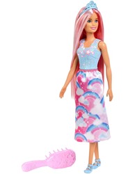 MATTEL Lutke Barbie Dreamtopia princeza s dugom kosom FXR94