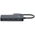 RAPOO Switch USB-C Hub grey USB-C to USB-C