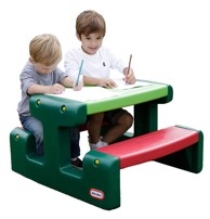 LITTLE TIKES Dječji stol za piknik, zeleni