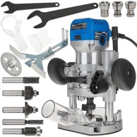 Glodalica s regulacijom brzine i bazom, 710 W