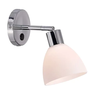 Zidna svjetiljka Ray, E14, IP20, krom