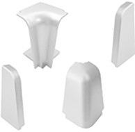 Set dijelova za lajsnu 1207, krom matirana