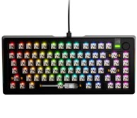 GLORIOUS Gaming tipkovnica GMMK 3 Pro 75 % Custom, Barebone, ANSI-Layout, crna - GLO-KB-GMMK3-PRO-75-BB-W-BLK-US